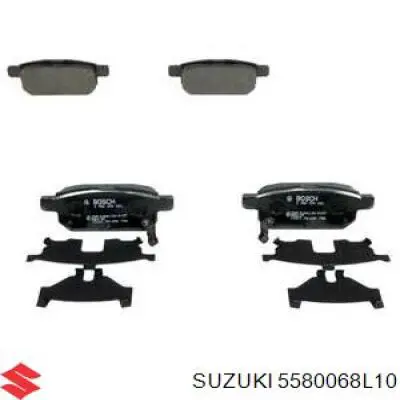 Купити 5580068L10 Suzuki Задні колодки