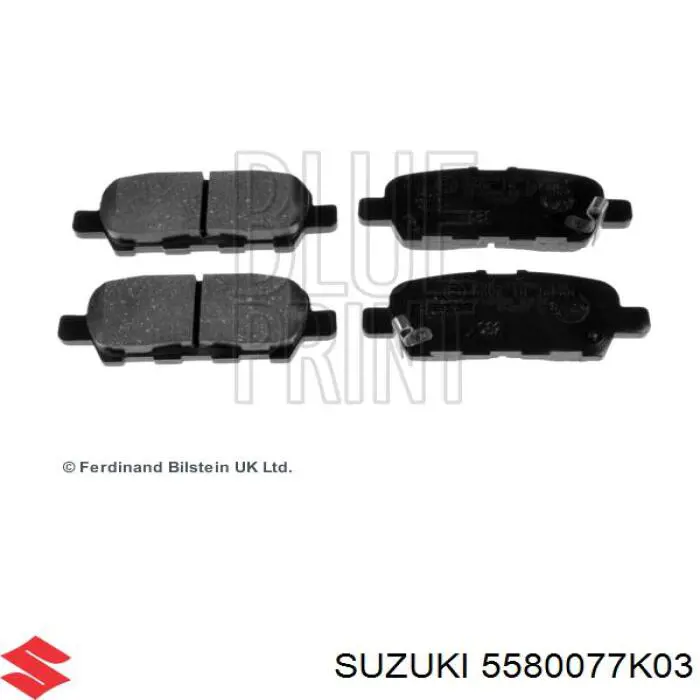 Купити 5580077K03 Suzuki Задні колодки