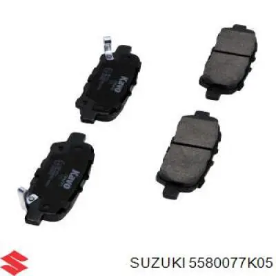 Задні гальмівні колодки 5580077K05 Suzuki