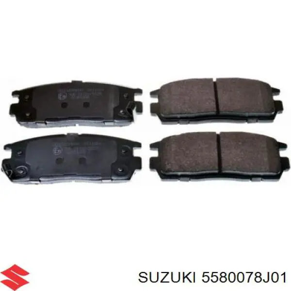Купити 5580078J01 Suzuki Задні колодки