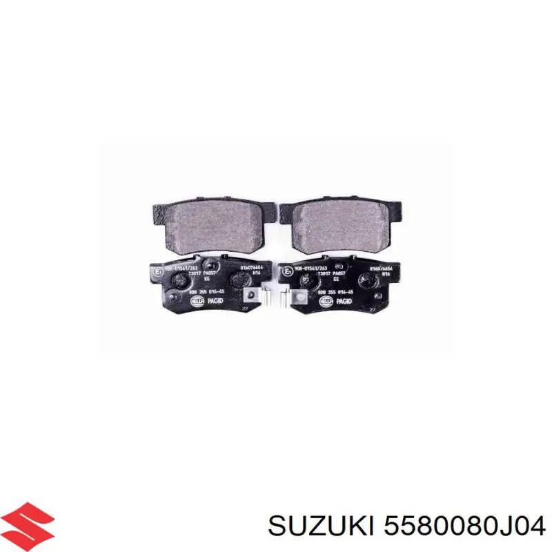 Задні дискові колодки Suzuki 5580080J04