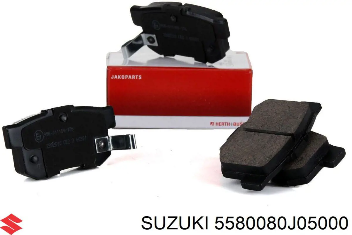 Задні гальмівні колодки Suzuki 5580080J05000 ціна, від 15.62 USD