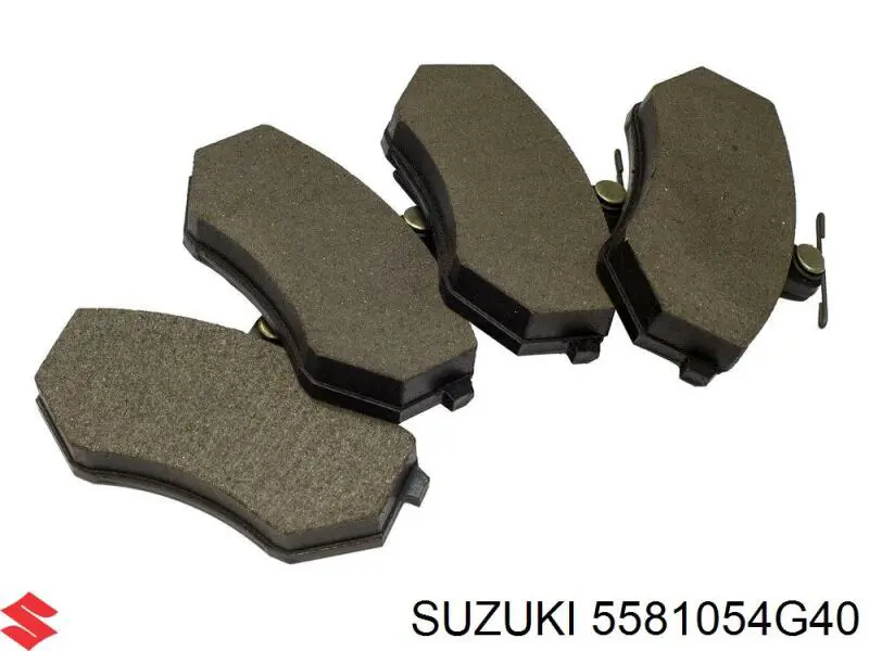 Гальмівні колодки Suzuki 5581054G40 ціна, від 21.85 USD