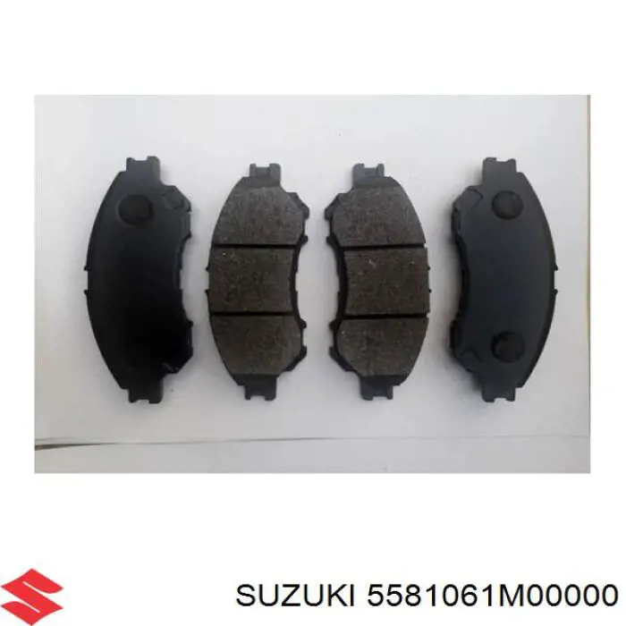 Гальмівні колодки Suzuki 5581061M00000 ціна, від 24.52 USD