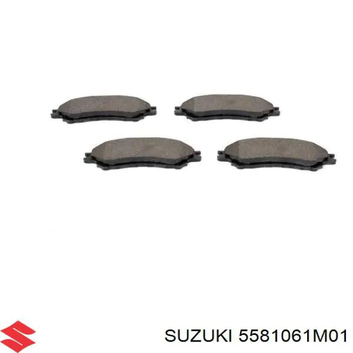 Купити 5581061M01 Suzuki Колодки гальмівні передні, дискові