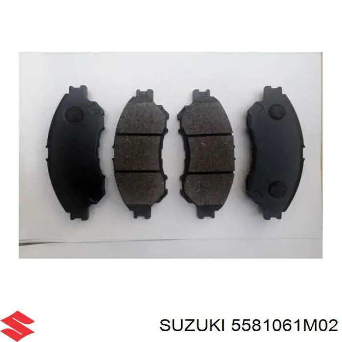 Гальмівні колодки Suzuki 5581061M02 ціна, від 24.14 USD