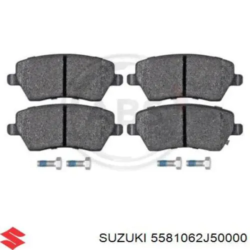 Тормозні колодки Suzuki 5581062J50000