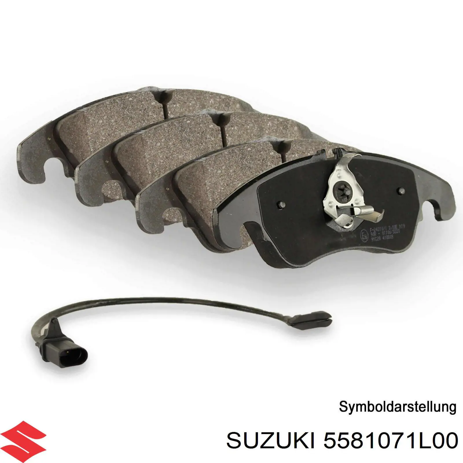 Тормозні колодки Suzuki 5581071L00