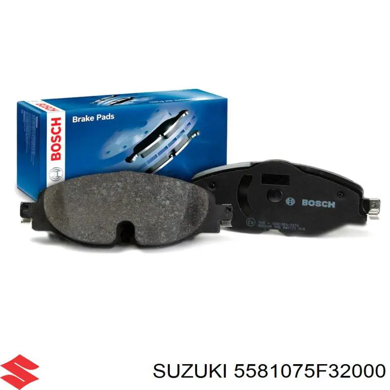 Гальмівні колодки Suzuki 5581075F32000 ціна, від 11.58 USD