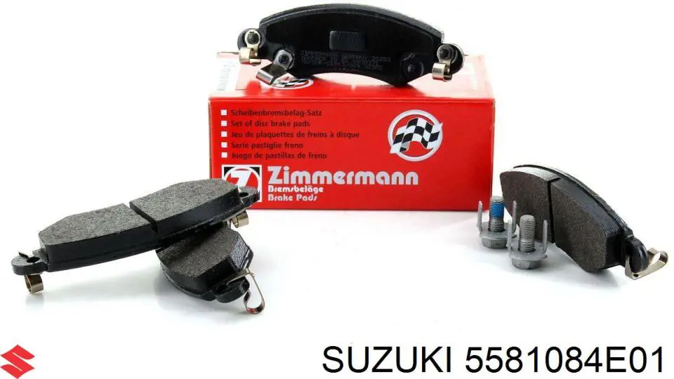Купити 5581084E01 Suzuki Колодки гальмівні передні, дискові