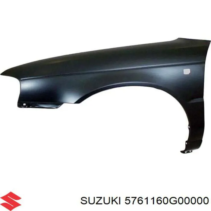 Крило переднє праве на Suzuki Baleno EG