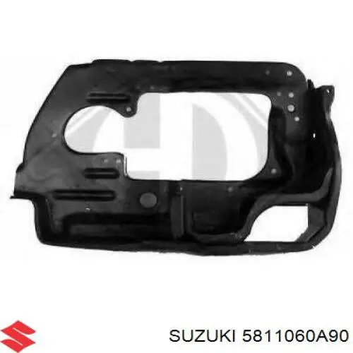5811060A90000 Suzuki супорт радіатора верхній/монтажна панель кріплення фар