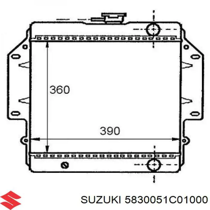 Капот Suzuki 5830051C01000 ціна, від 518.97 USD
