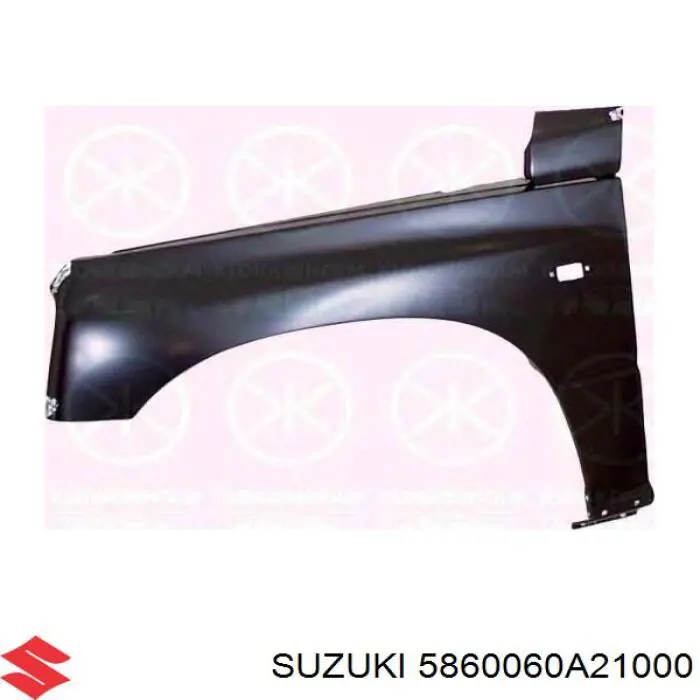 Крило переднє праве Polcar 740302 ціна, від 42.77 USD