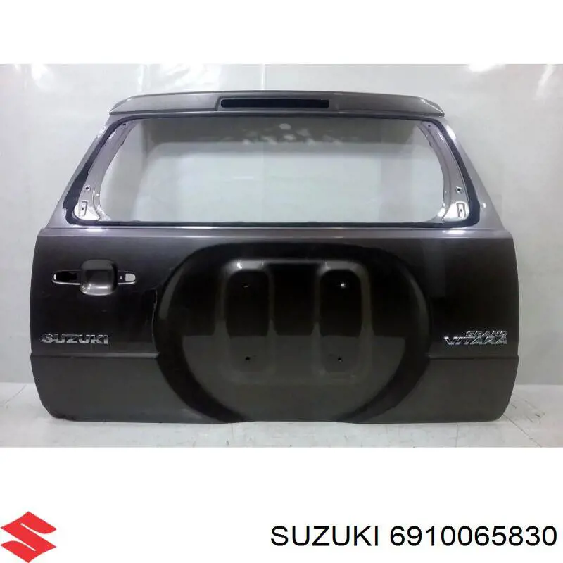Двері задні, багажні (3-і)/(5-і) (ляда) Suzuki Grand Vitara XL-7 (Сузукі Гранд вітара)