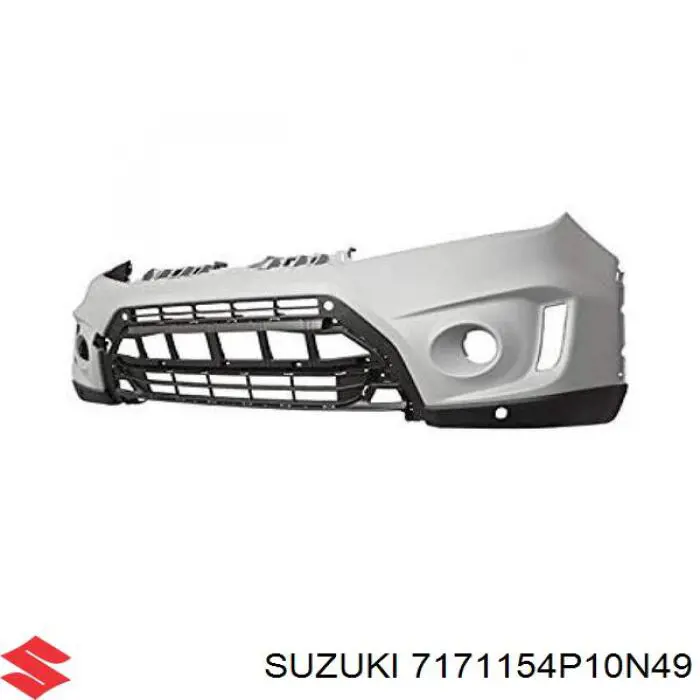 7171154P10N49 Suzuki бампер передній