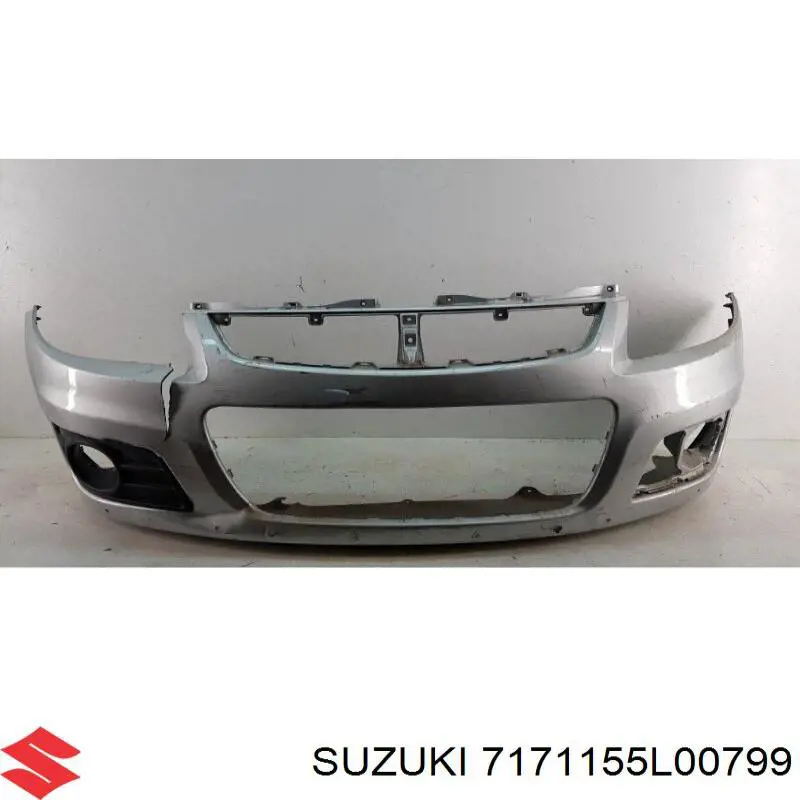 7171155L00799 Suzuki бампер передній