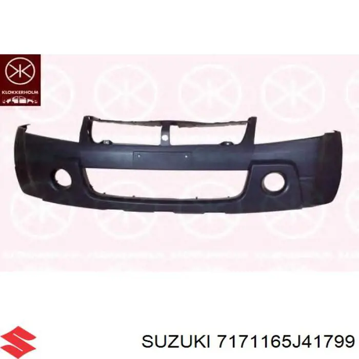 7171165J41799 Suzuki бампер передній