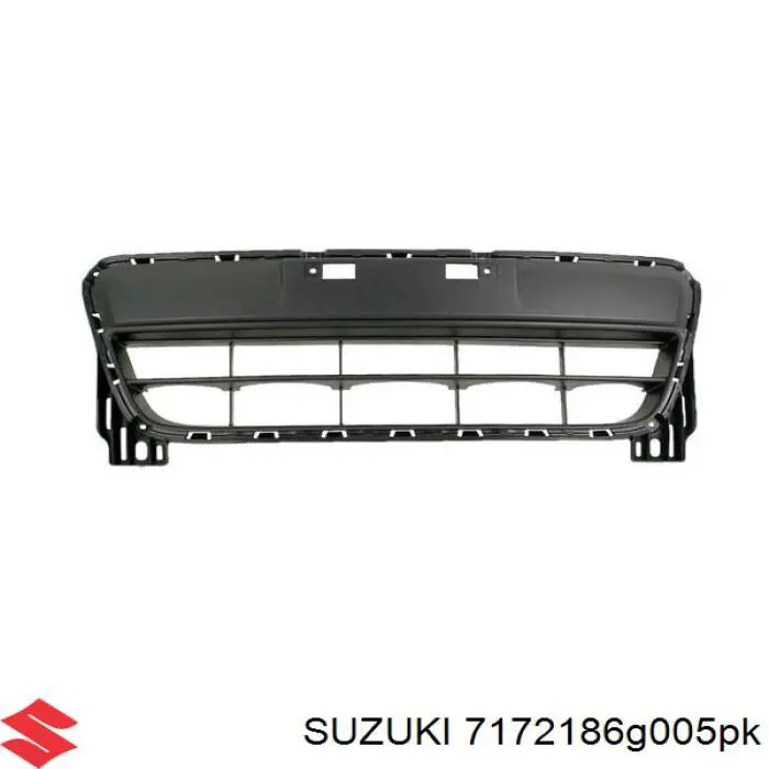 Решітка переднього бампера, центральна Suzuki Ignis 2 (FH) (Сузукі Ігніс)