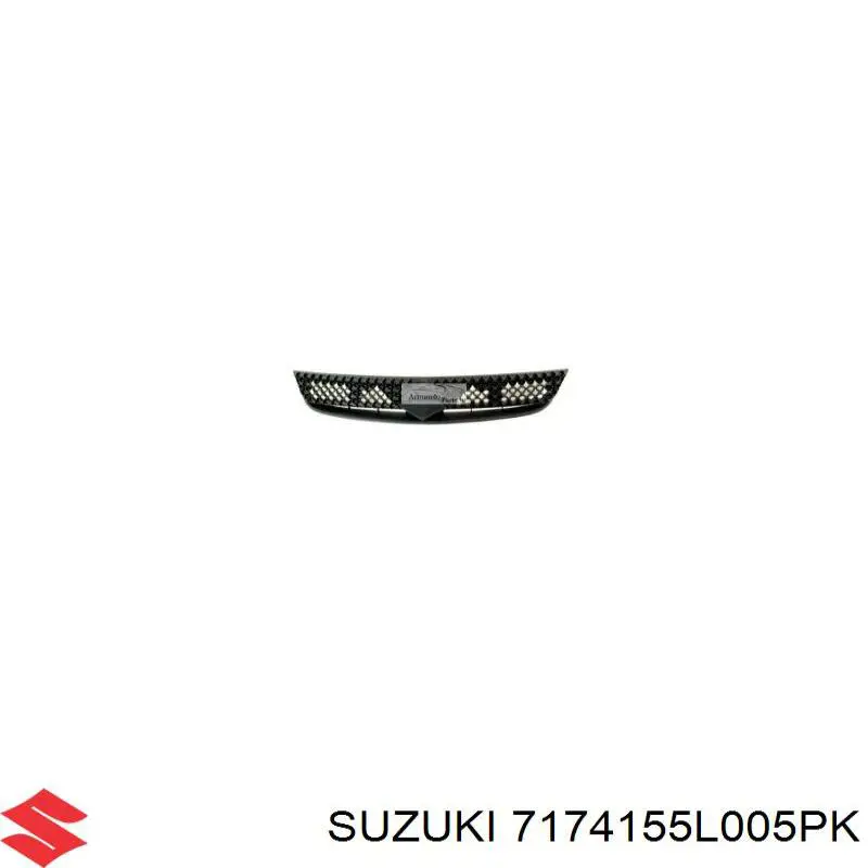 Решетка радиатора на Suzuki SX4 GY