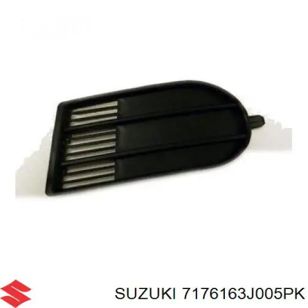7176163J005PK Suzuki заглушка/ решітка протитуманних фар бампера переднього, ліва