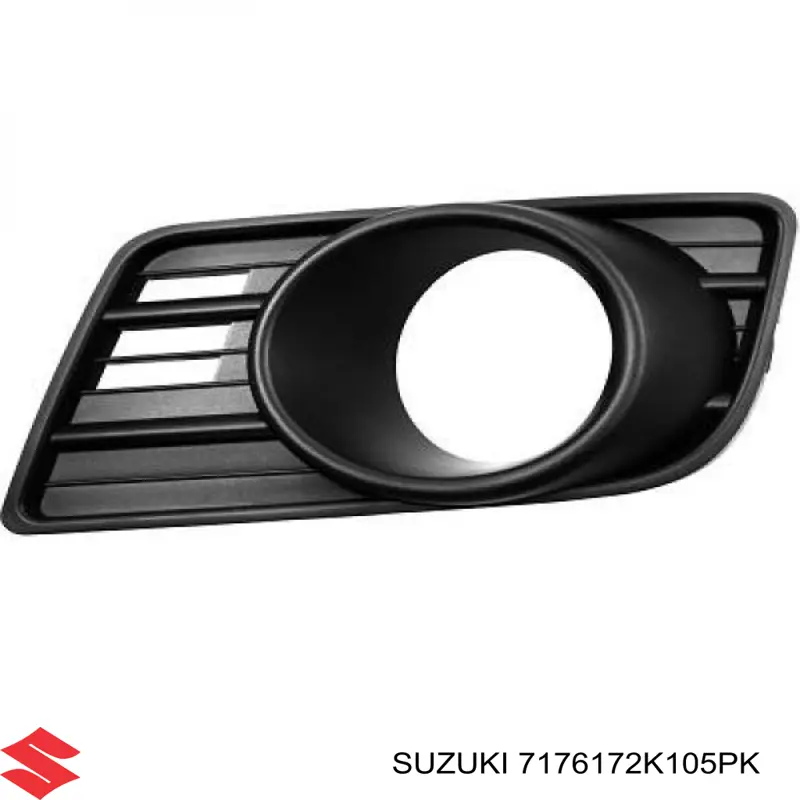 7176172K105PK Suzuki Решітка переднього бампера, ліва