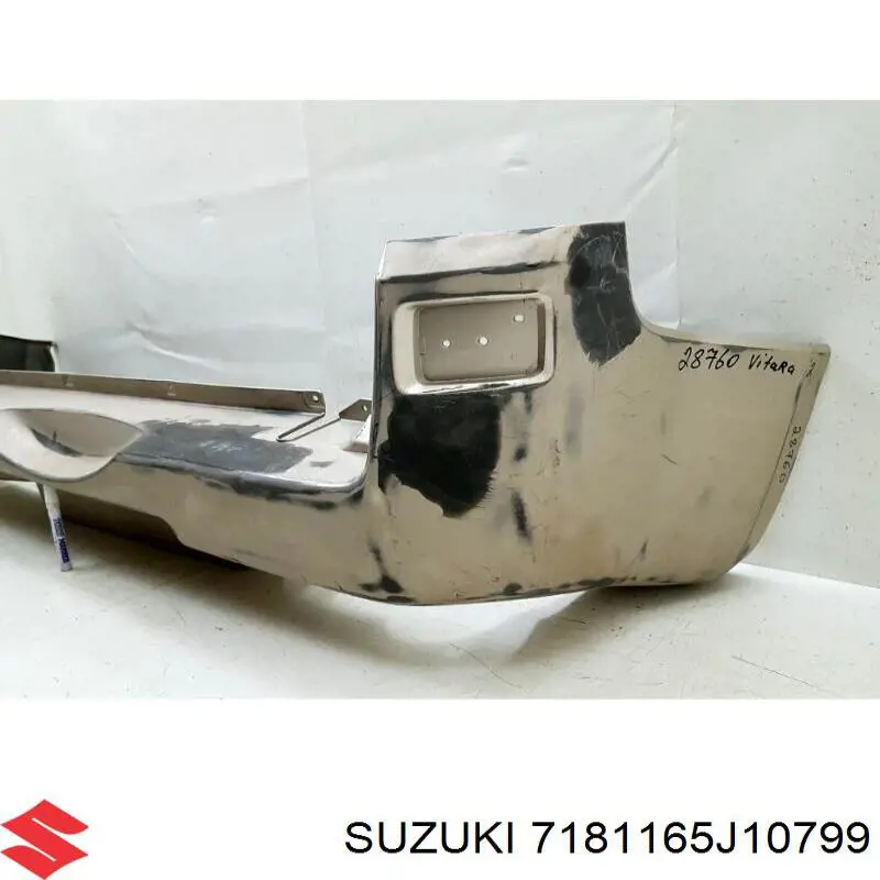 7181165J10799 Suzuki бампер задній