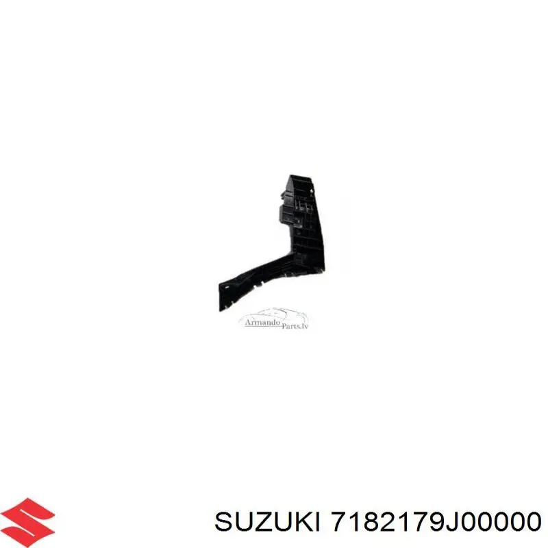 Кронштейн бампера заднього, правий Suzuki 7182179J00000 ціна, від 30.34 USD