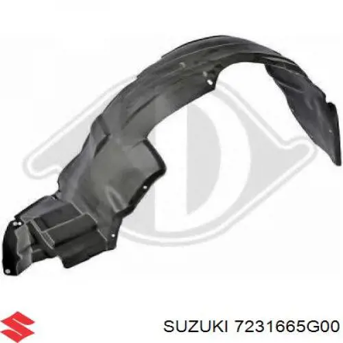 Підкрилок передній лівий на Suzuki Baleno  EG