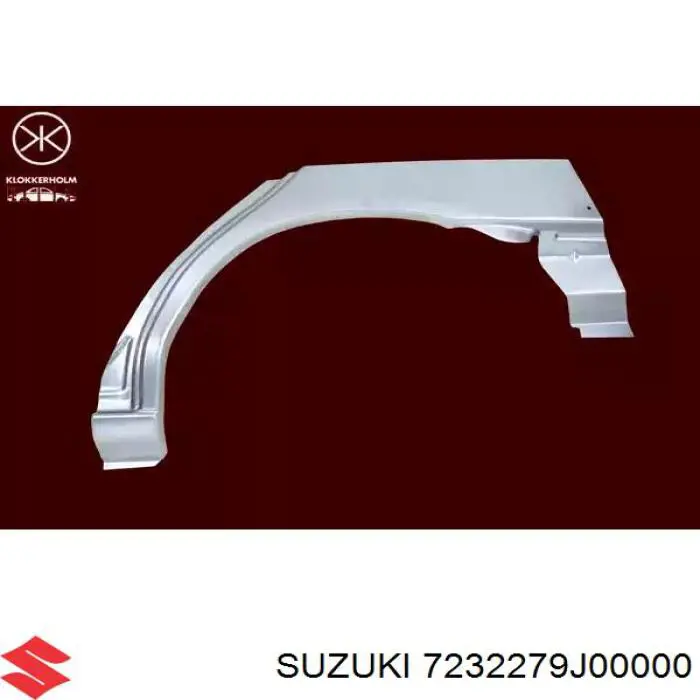 Підкрилок переднього крила, лівий Suzuki 7232279J00000 ціна, від 13.87 USD