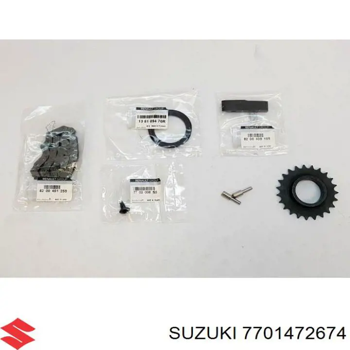 Купити 7701472674 Suzuki Ланцюг масляного насоса, комплект
