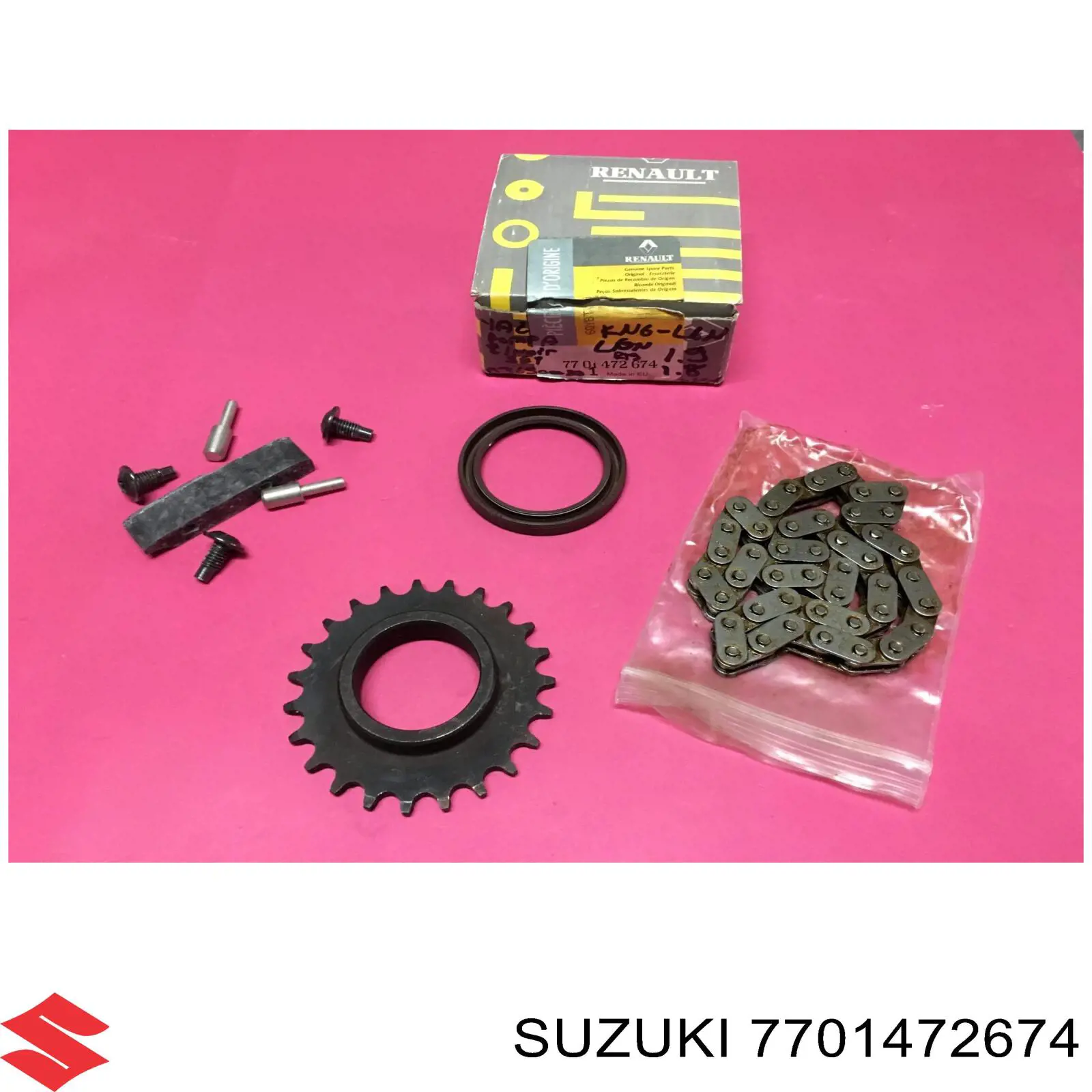 7701472674 Suzuki Ланцюг масляного насоса, комплект
