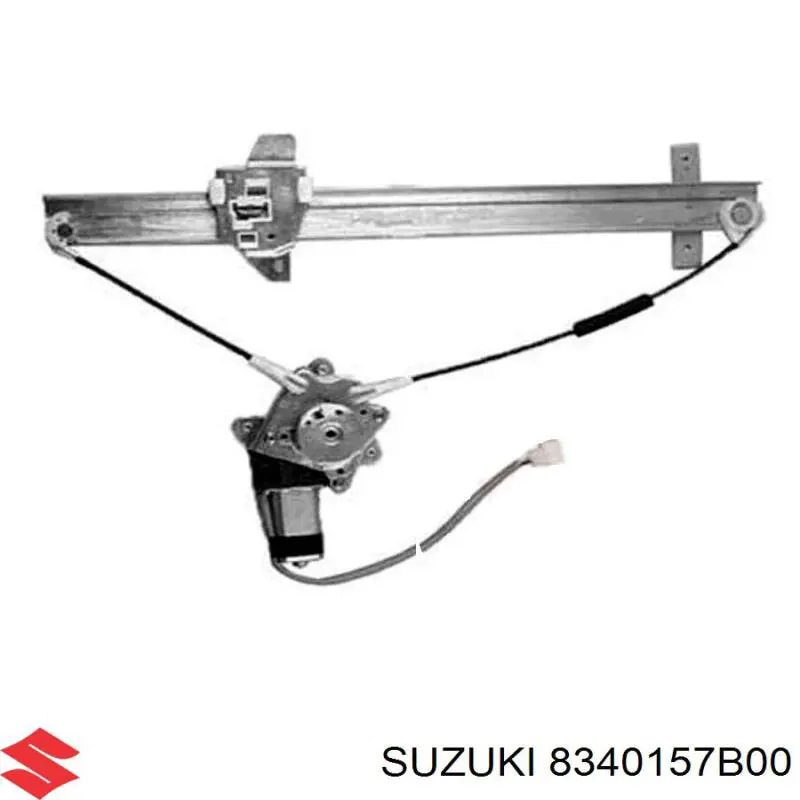 Механізм склопідіймача дверей передніх, правих Suzuki 8340157B00 ціна, від 50.68 USD