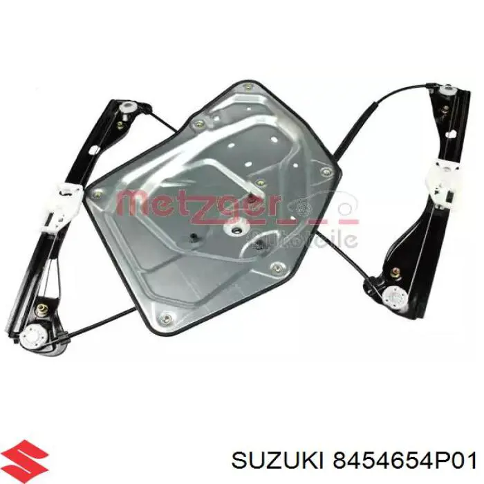 8454654P01 Suzuki Скло задніх дверей, лівих