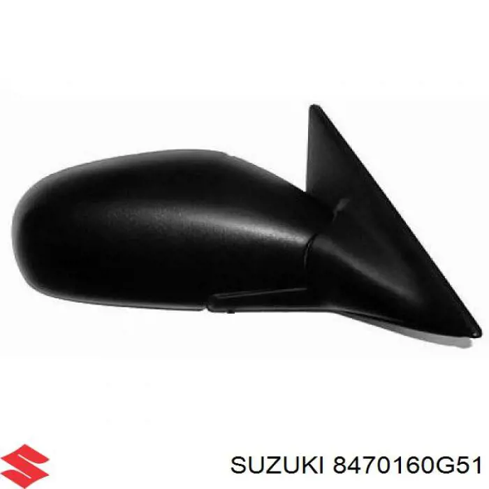 Праве дзеркало заднього виду на Suzuki Baleno  EG