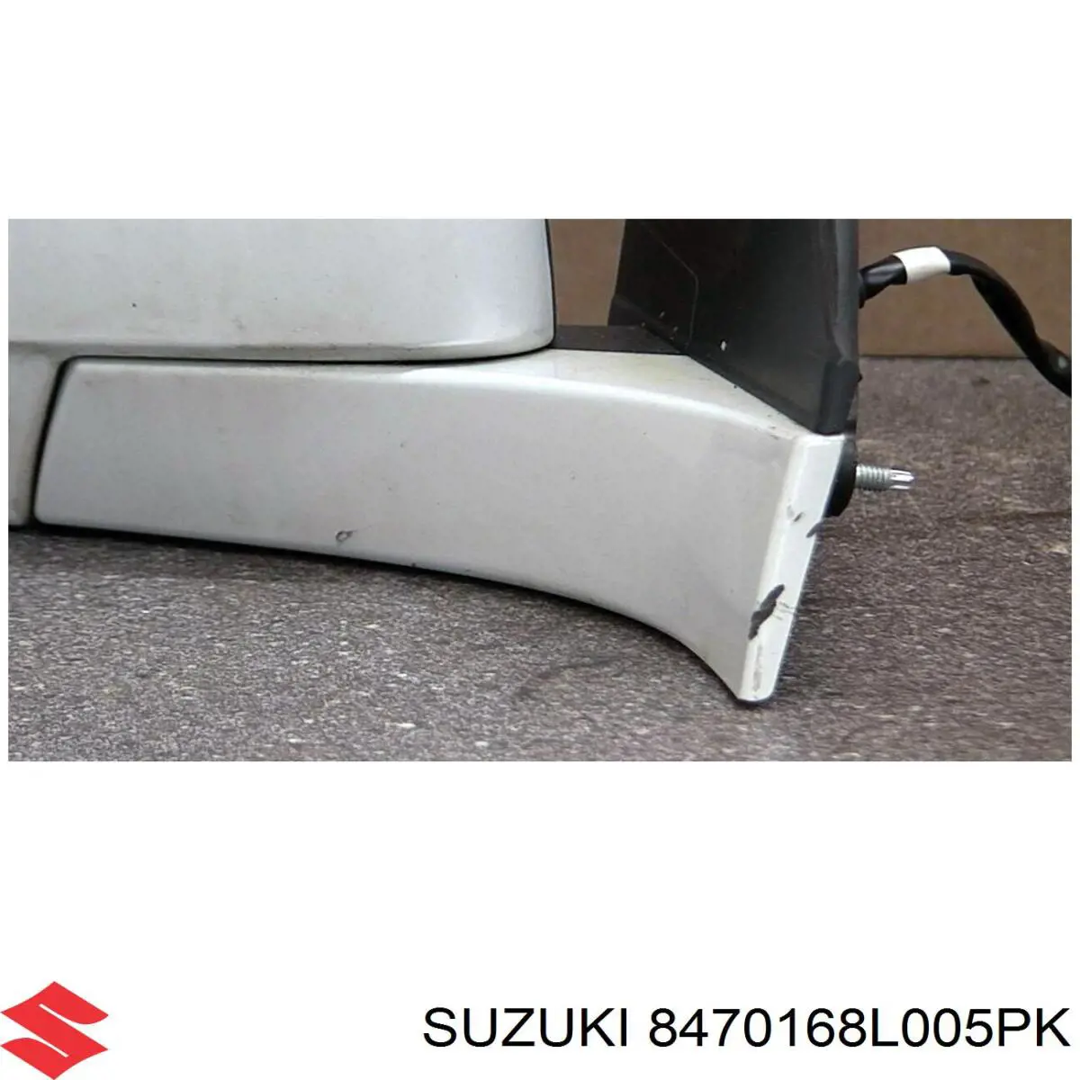 Праве бічне дзеркало Suzuki 8470162JA0ZCC ціна, від 58.16 USD