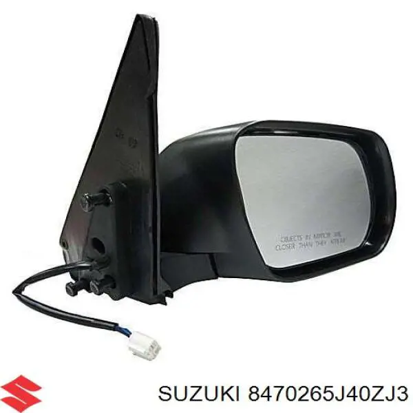 Дзеркало праве 8470265J40ZJ3 Suzuki