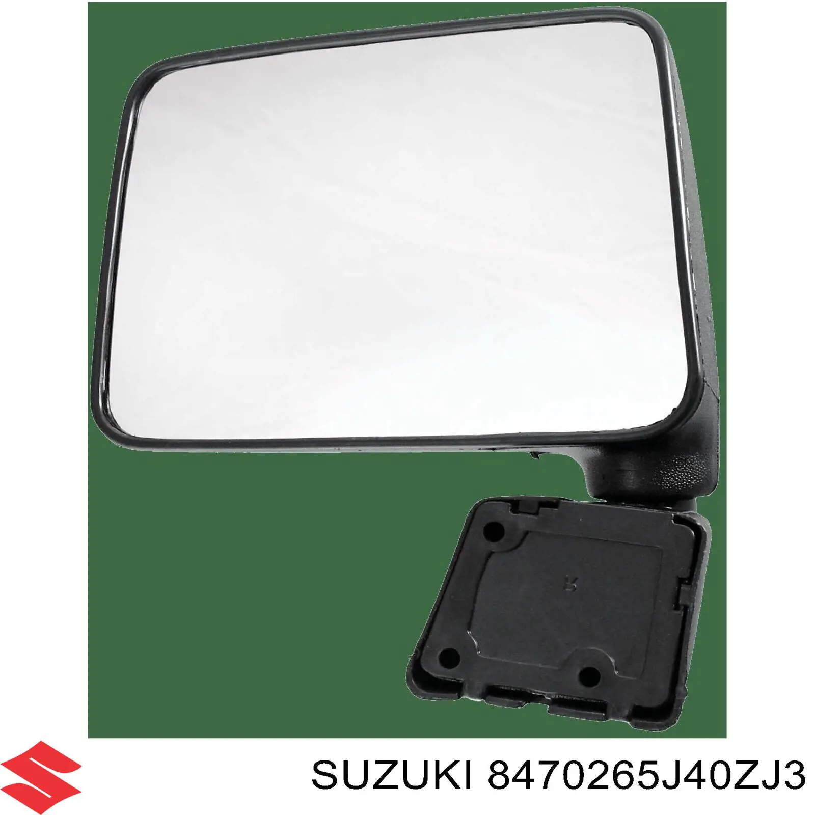 Праве бічне дзеркало Suzuki 8470265J40ZJ3 ціна, від 114.69 USD
