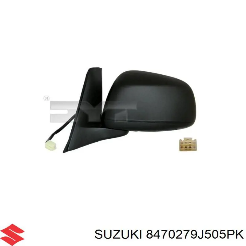Бічне дзеркало заднього виду на Suzuki SX4 GY