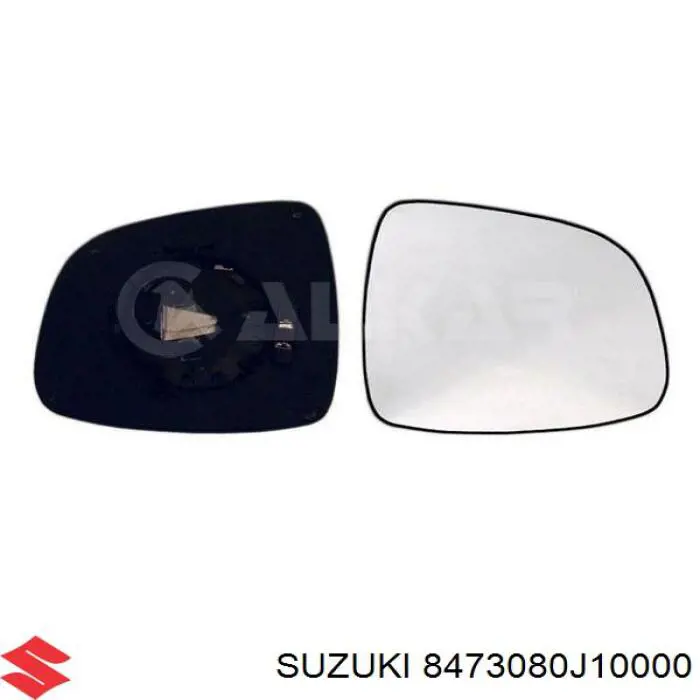 Скло дзеркала заднього виду, правого Suzuki 8473080J10000 ціна, від 12.10 USD