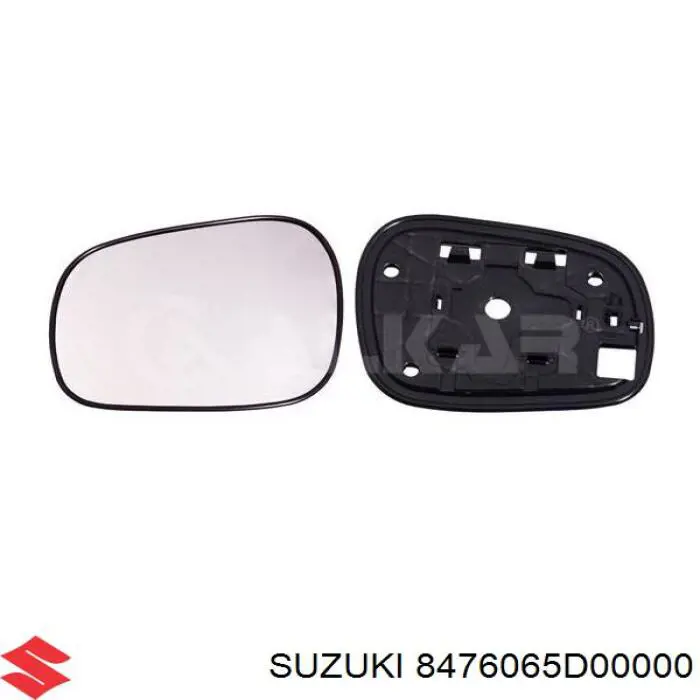Скло дзеркала заднього виду, лівого Suzuki 8476065D00000 ціна, від 20.06 USD