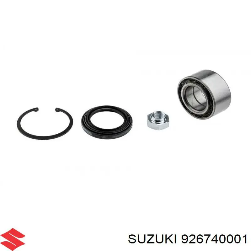 Комплект підшипник маточини передньої Suzuki 926740001 ціна, від 15.87 USD