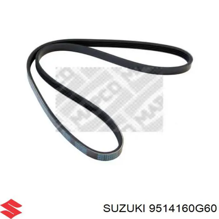 Клиновий ремінь Suzuki 9514160G60 ціна, від 5.63 USD