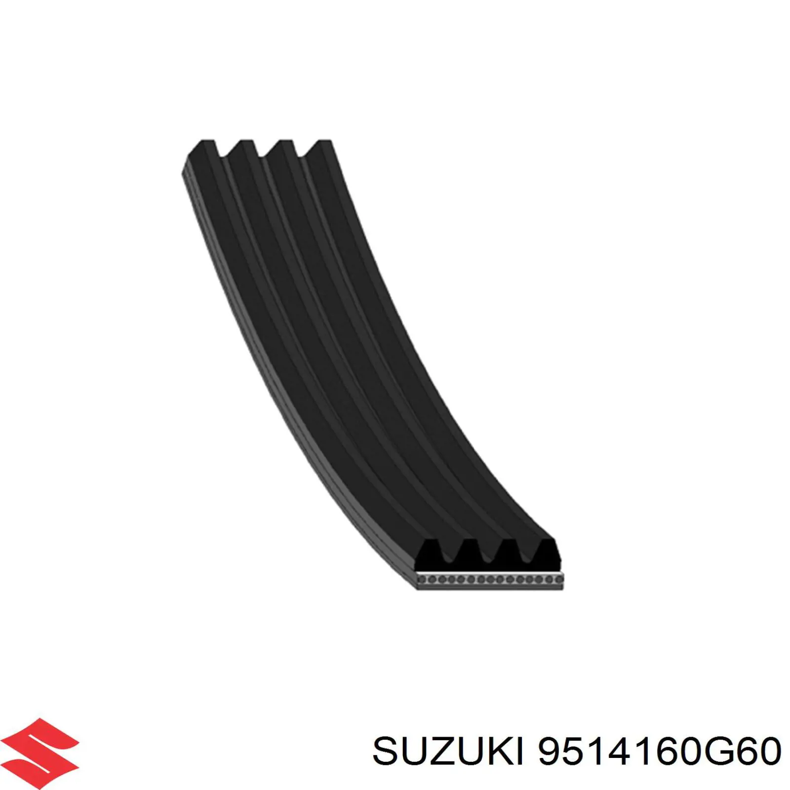 Купити 9514160G60 Suzuki Ремінь генератора