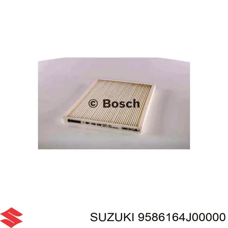 Купити 9586164J00000 Suzuki Фільтр салону вугільний