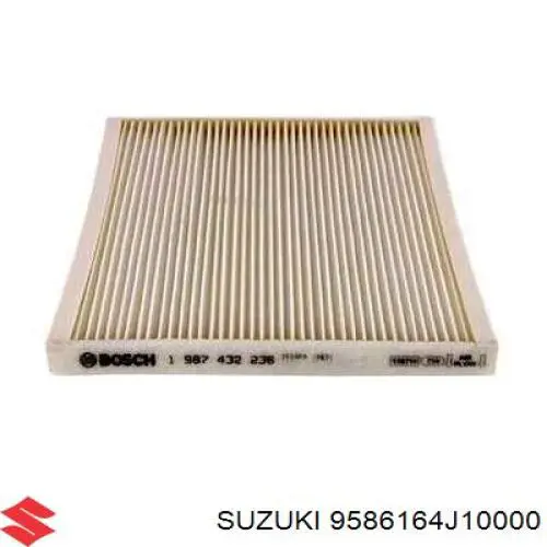 Фільтр повітряний обігрівача Suzuki 9586164J10000 ціна, від 3.39 USD