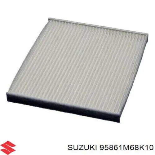 Фільтр повітряний обігрівача Suzuki 95861M68K10 ціна, від 3.47 USD