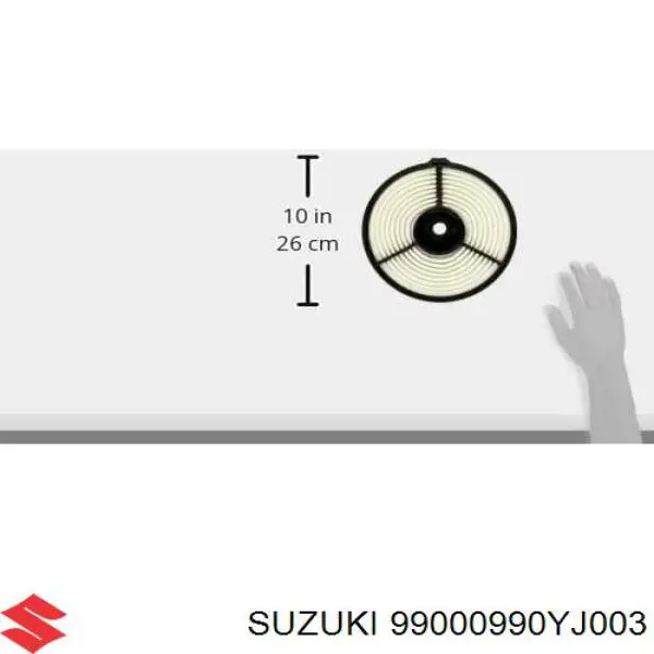 Купити 99000990YJ003 Suzuki Автомобільний фільтр повітря