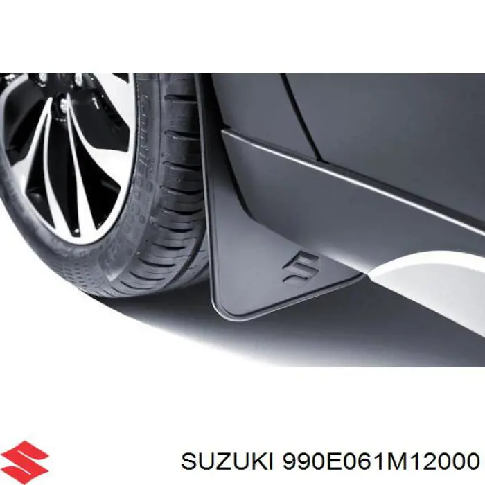 990E061M12000 Suzuki бризковики задні, комплект