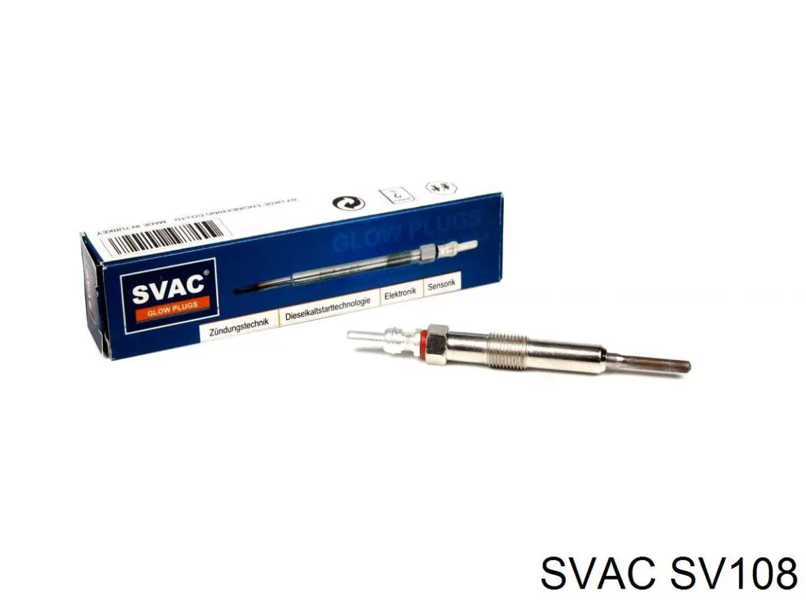 Свіча накалу Svac SV108 ціна, від 5.28 USD